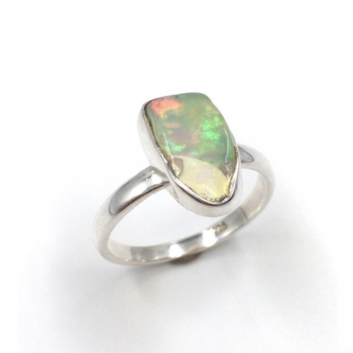 Bague argent 925 opale - en,