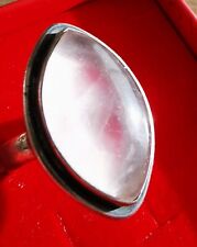 Bague Argent Quartz Rose