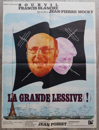 Grande lessive affiche - lessive,