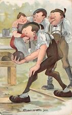 CPA THEME PETANQUE BOULES CHACUN SON JEU