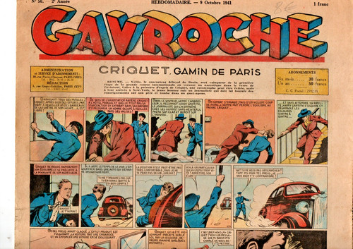Gavroche hebdomadaire - gavroche, n°50.