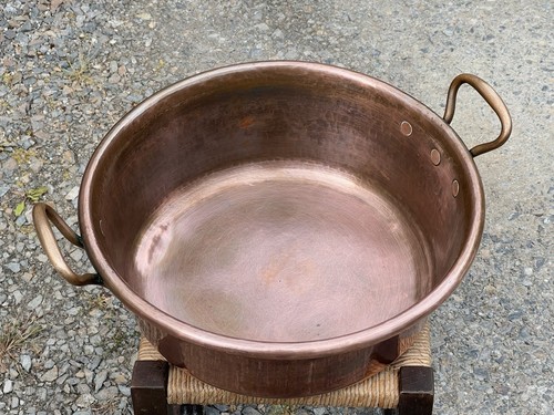 Ancienne bassine cuivre e - cuivre, ,