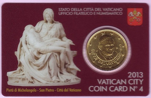 Vatican 2013 coincard - coincard, 4