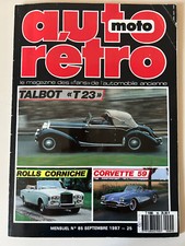 Magazine Auto Moto Retro n°85