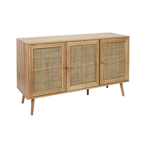 Buffet portes bois bali - buffet,