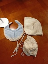 BONNET ANCIEN BEBE OU POUPEE 