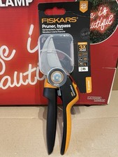 Fiskars P961 X-series Sécateur à Lame Franche - Noir/Orange (1057175)