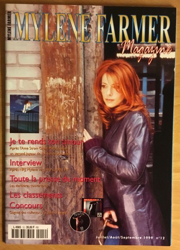 Mylene farmer magazine - magazine, 12