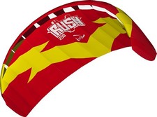 HQ Powerkite Zweileiner Rush V 250x92 CM Cerf-Volant 2x25 M Bâton Sac R2F
