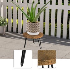 Support à plantes en bois