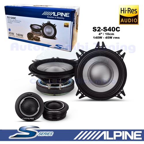 Enceintes voies alpine - enceintes,