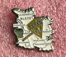T40 Pins SCREG Société chimique routière et d'entreprise générale Lapel Pin