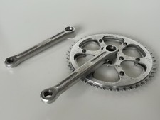 Pédalier STRONGLIGHT/PEUGEOT 40s-50s Crankset (2 x 5 Speed) (170mm) (47/44T)