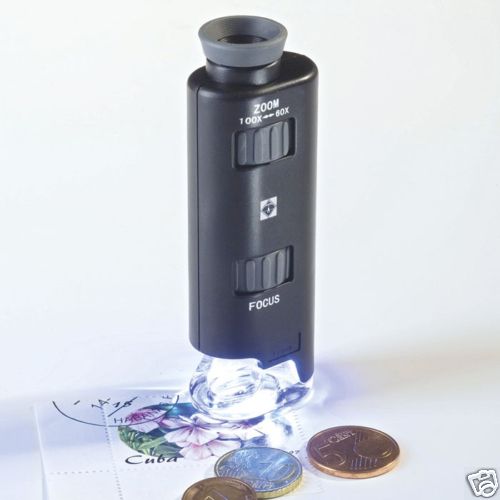Microscope avec zoom led - zoom, et