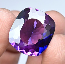 Sans Défaut Naturel Violet Tanzanite Bleue 33.40 CT Certifié Rare Ample Gemme