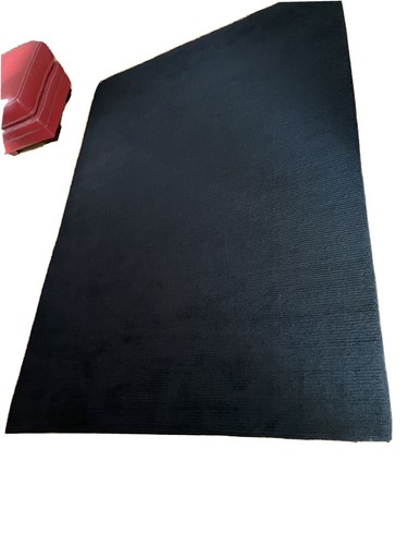 Tapis noir 100 - noir, laine