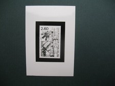 Epreuve photo maquette proof noir black - 1982 N° 2213 Centre National d'Etudes