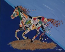 Tableau mosaïque réalisation