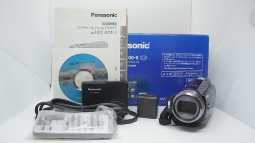 Panasonic hdc sd100 - black, 3mos