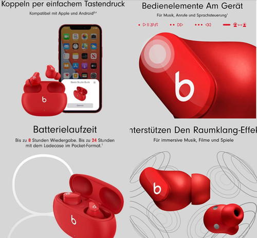 Apple beats studio buds casque - buds,
