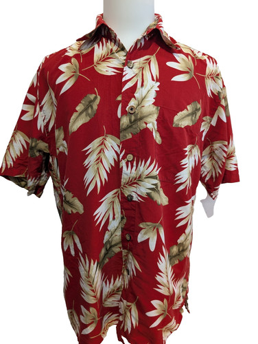 Chemise hawaïenne rouge - chemise,