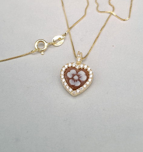 Collier femme argent 925 cœur - collier,