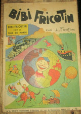 Bibi Fricotin tour du monde - Ancienne Bd -EO - Debois & Pierre Lacroix - 1950