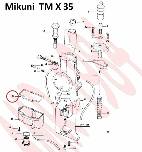 Mikuni pièces origine - mikuni,
