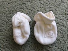 Chaussures nounours crème