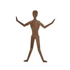 Mannequin ancien - articulé