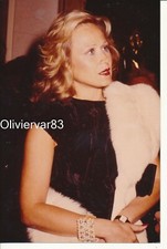 Photo années 1980 actrice Katia TCHENKO au Festival de Cannes