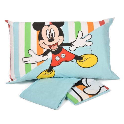 Draps lit mickey - draps, bleu