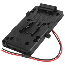 V Mount VLock Battery Plate Adapter For DSLR Video Camera With DTap Cable