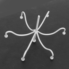 Jewelry Stand Display Earrings Necklace Storage Polyresin Doll Holder With