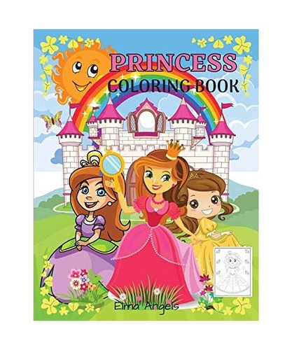 Princess coloring book - princess,