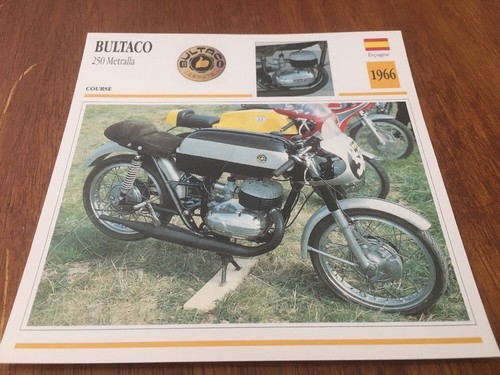 Carte moto bultaco 250 - moto,