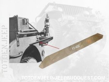  RENFORT PAR BROUSSAILLE FT-422 POUR EMBASE ANTENNE MP.. us ww2 jeep dodge