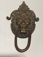 Anneau Tête de Lion en Bronze
