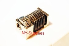 Steel letterpress numbering - letterpress,