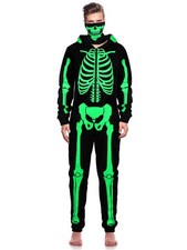 Costume d'Halloween squelette