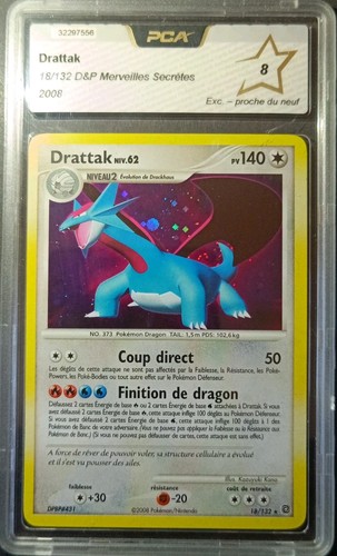 Carte pokémon drattak 132 - pokémon, 18/132