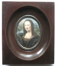 JOCONDE  PEINTURE MINIATURE