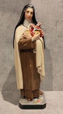Statue Plâtre Sainte Thérèse Religion Christianisme
