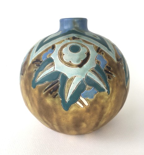 Superbe vase art déco - déco, boch