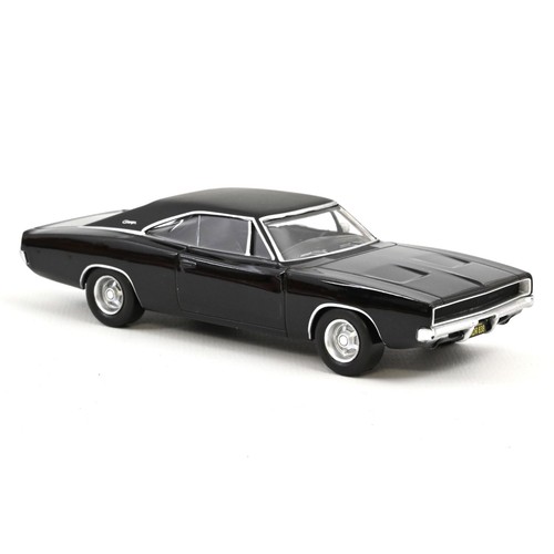 Dodge charger 1968 noir - dodge,
