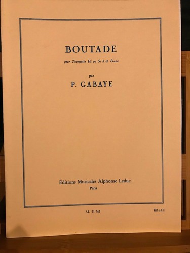 Gabaye boutade pour - p.,