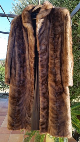 Manteau fourrure vison - manteau,
