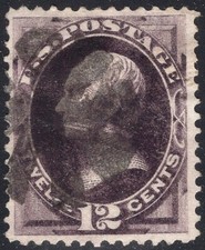 #162 VF USED 12¢ HENRY CLAY