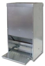 Mangeoire Volaille en Métal, Avec Automatique Trittauslösung (10kg - 25kg)