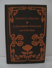 MAURICE LEBLANC Le formidable événement / Les 3 yeux OPTA CLAF01 TBE